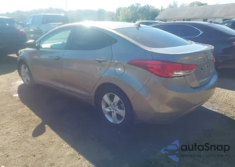 2013 Hyundai Elantra Gls z USA, uszkodzony, nr VIN 5NPDH4AEXDH224851